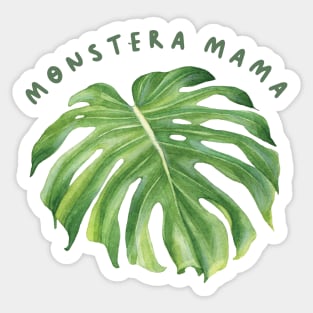 Monstera Mama Sticker